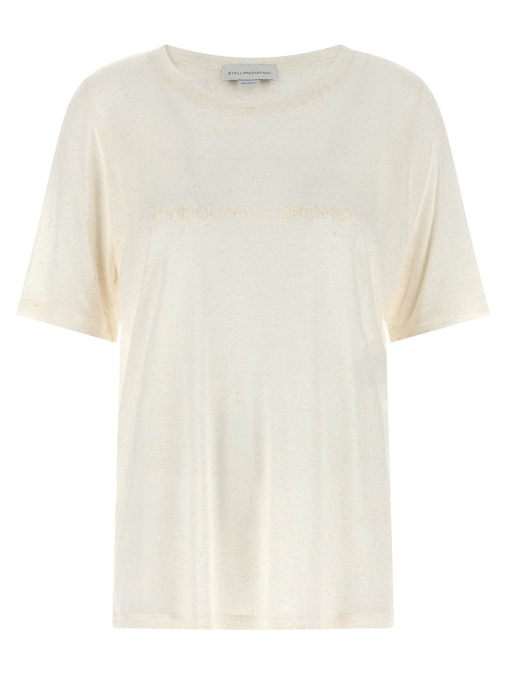 White Viscose T-Shirt