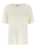 White Viscose T-Shirt
