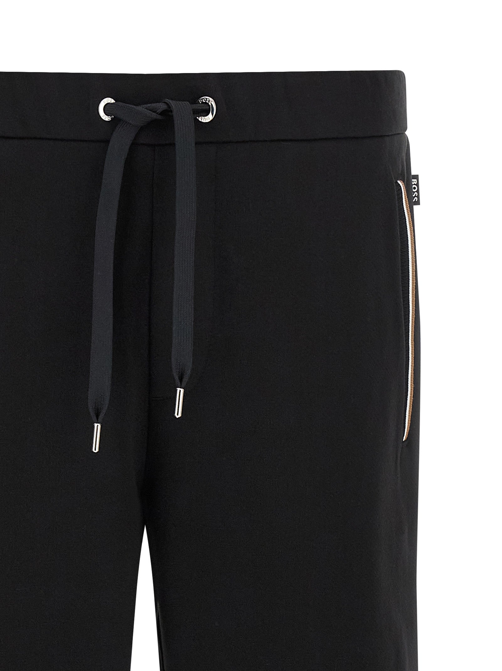 Black Cotton Joggers (Workout Pants)