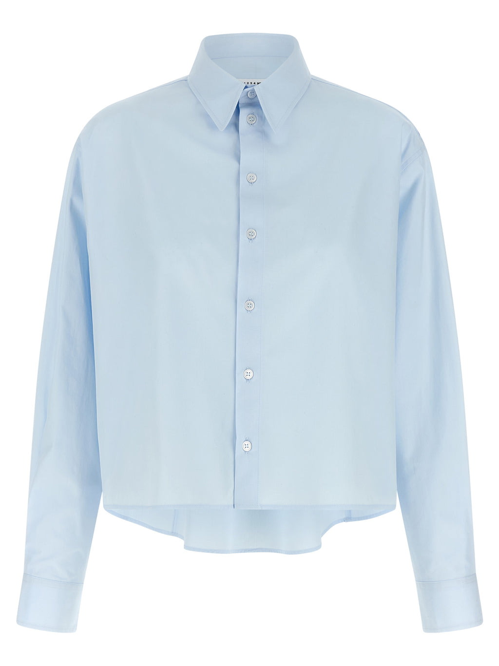Blue Cotton Blouse