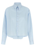 Blue Cotton Blouse