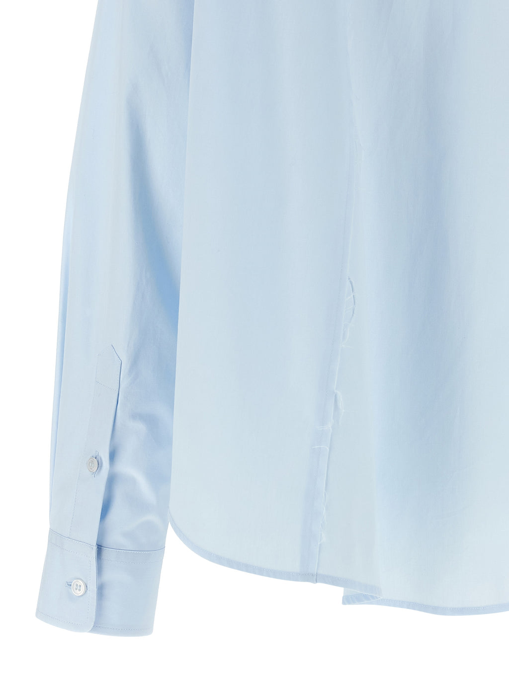 Blue Cotton Blouse