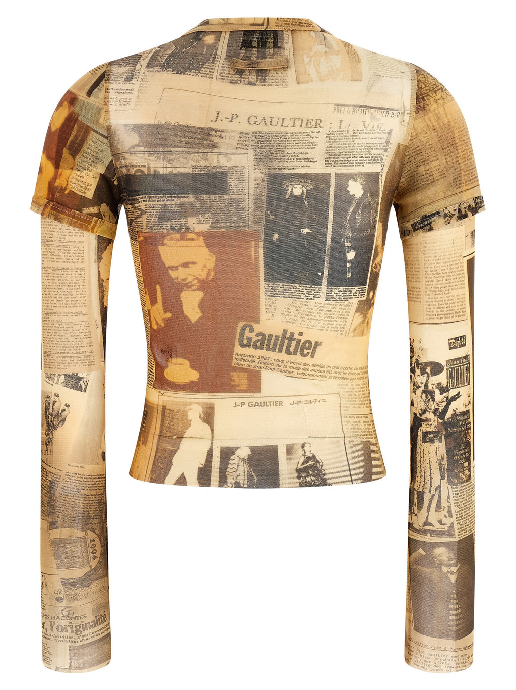 Multicolor Polyamide T-Shirt