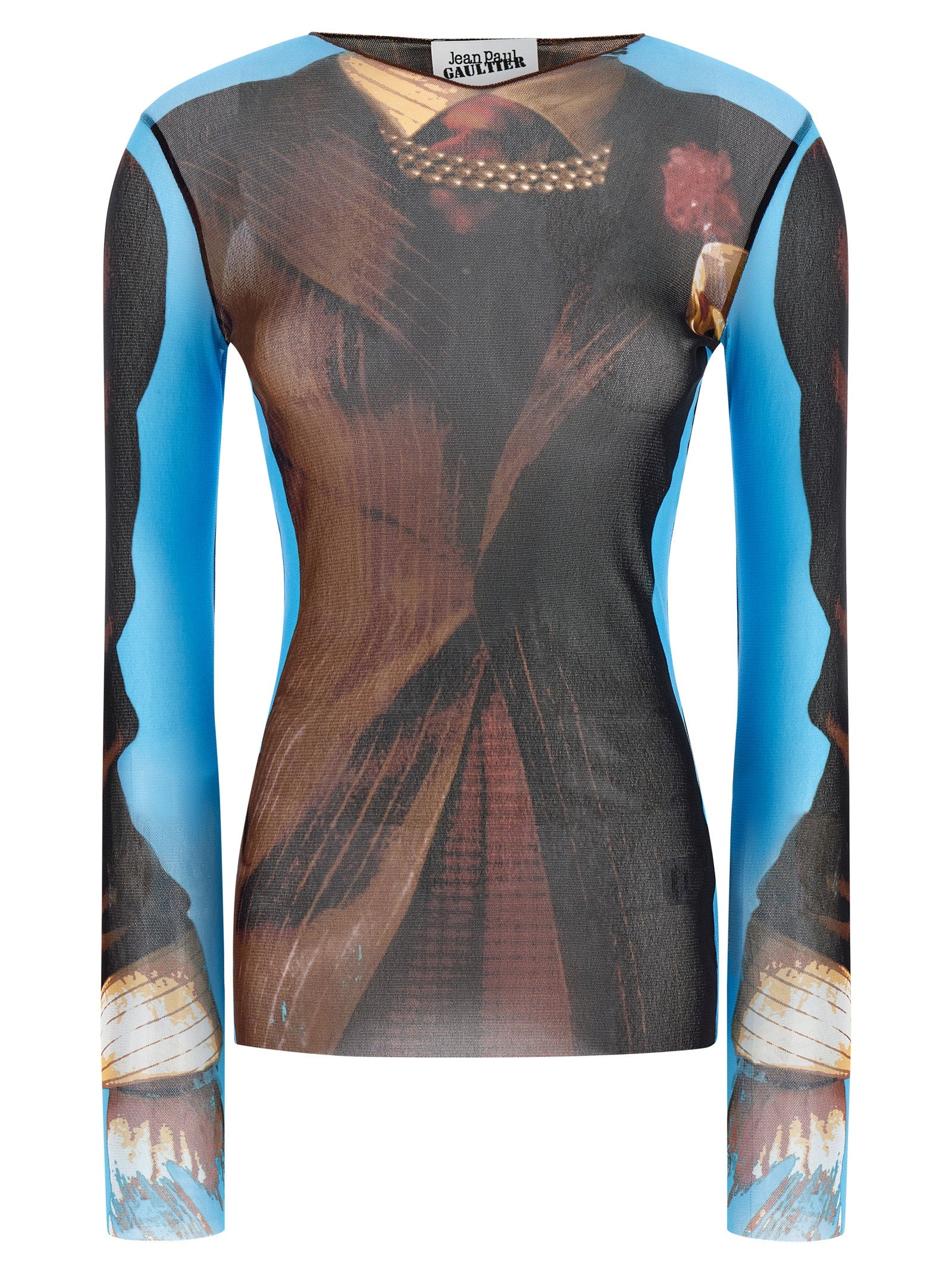 Multicolor Polyamide Dress Shirt