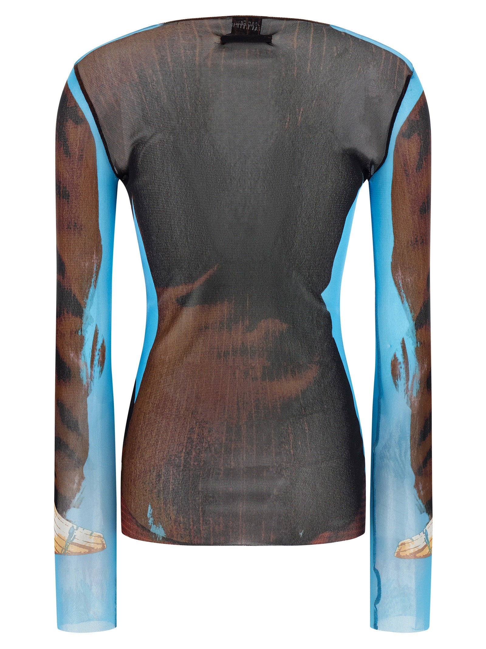 Multicolor Polyamide Dress Shirt