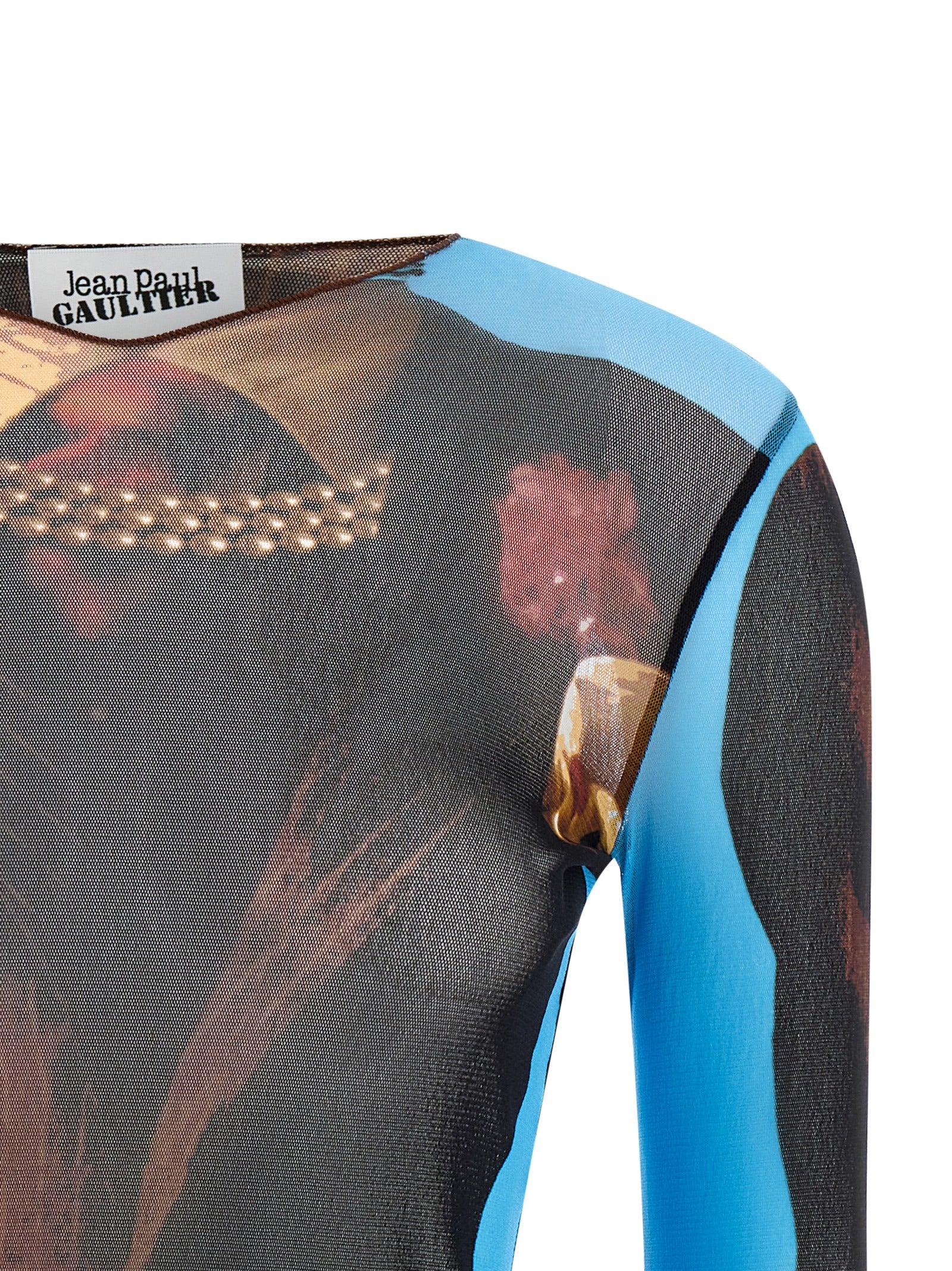 Multicolor Polyamide Dress Shirt