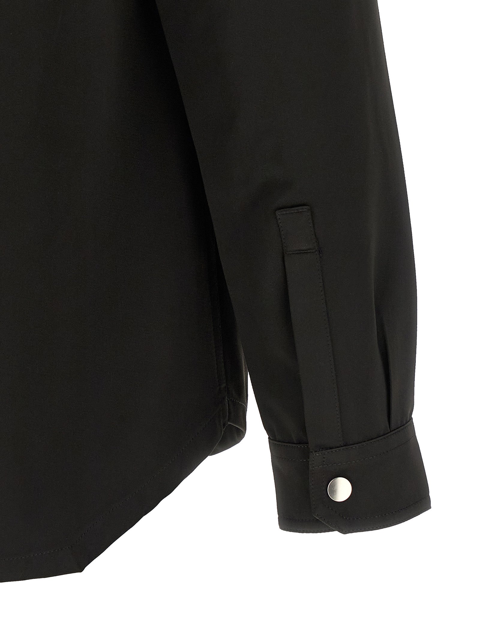 Black Polyester Blouse
