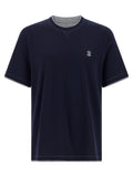 Blue Cotton T-Shirt