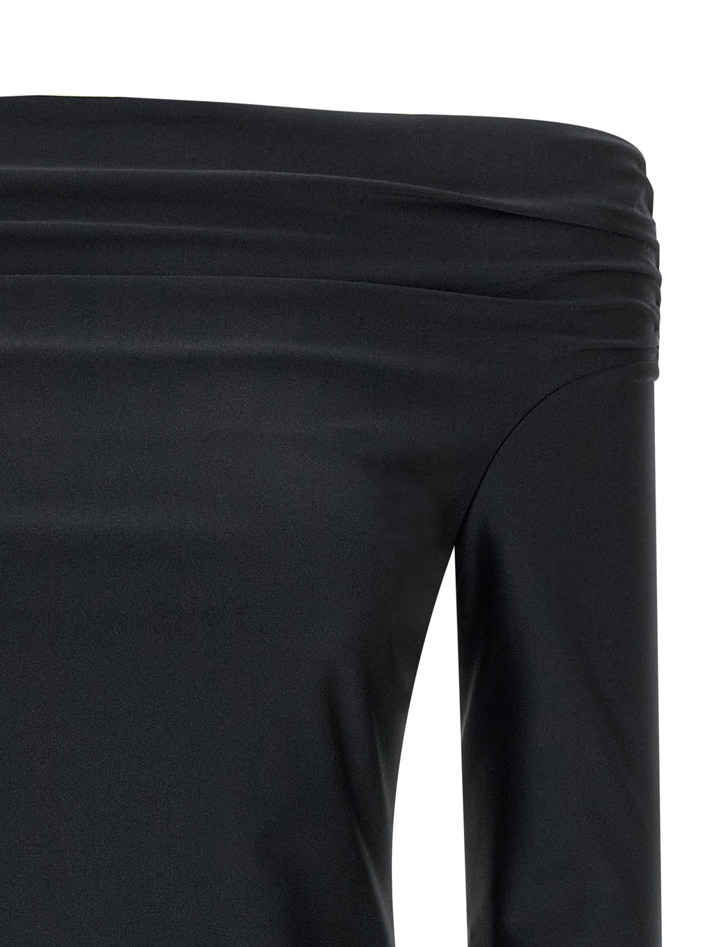 Black Polyamide Tank Tops