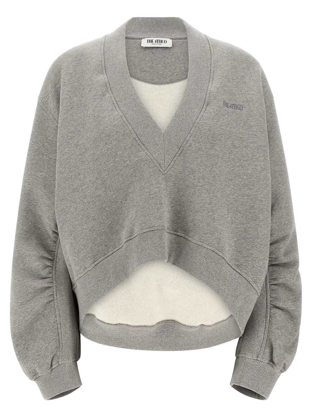 Gray Cotton Sweatshirt