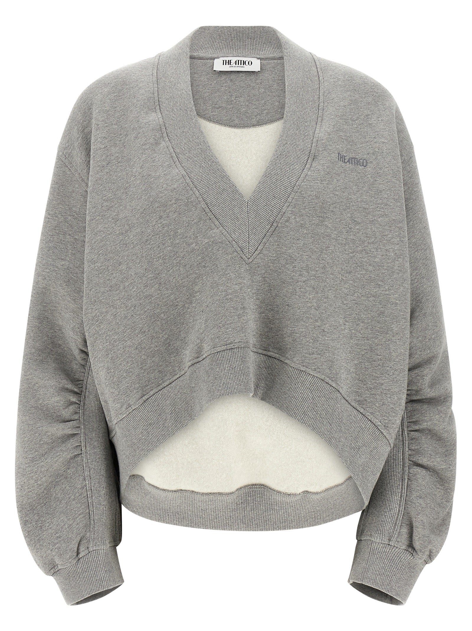 Gray Cotton Sweatshirt