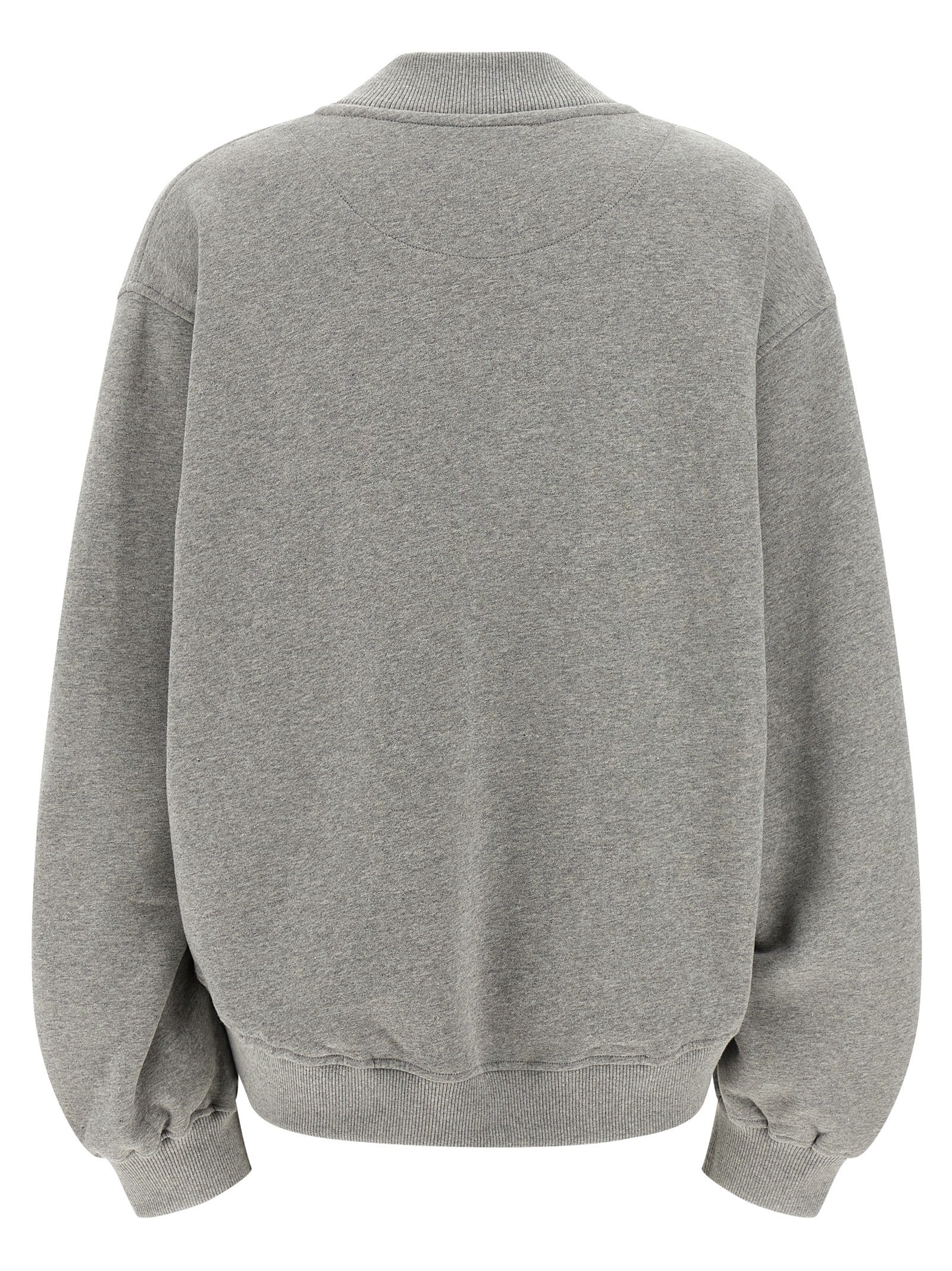 Gray Cotton Sweatshirt