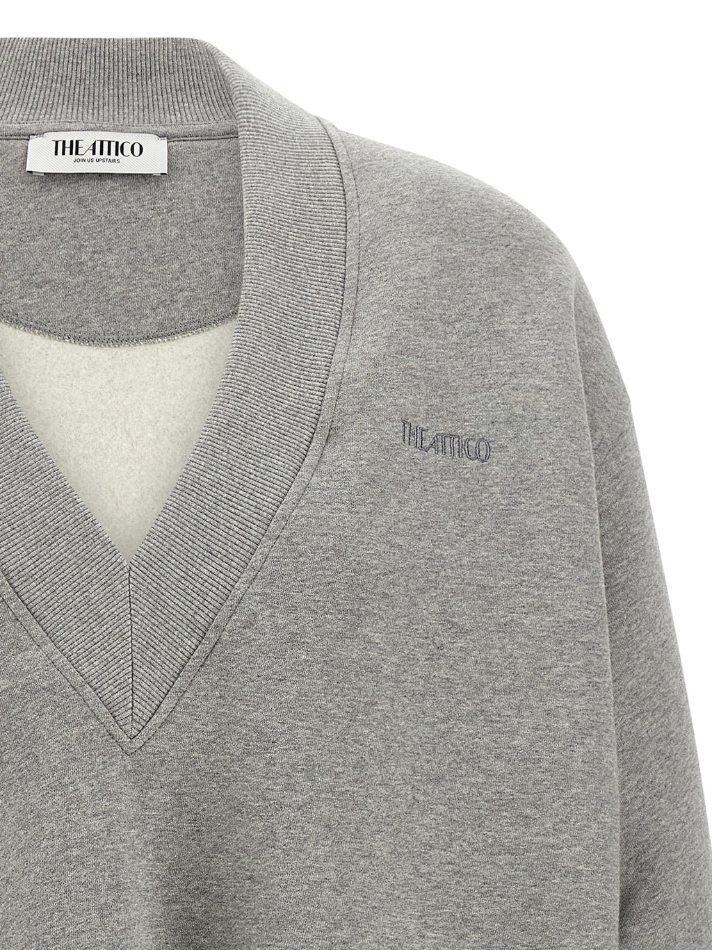 Gray Cotton Sweatshirt