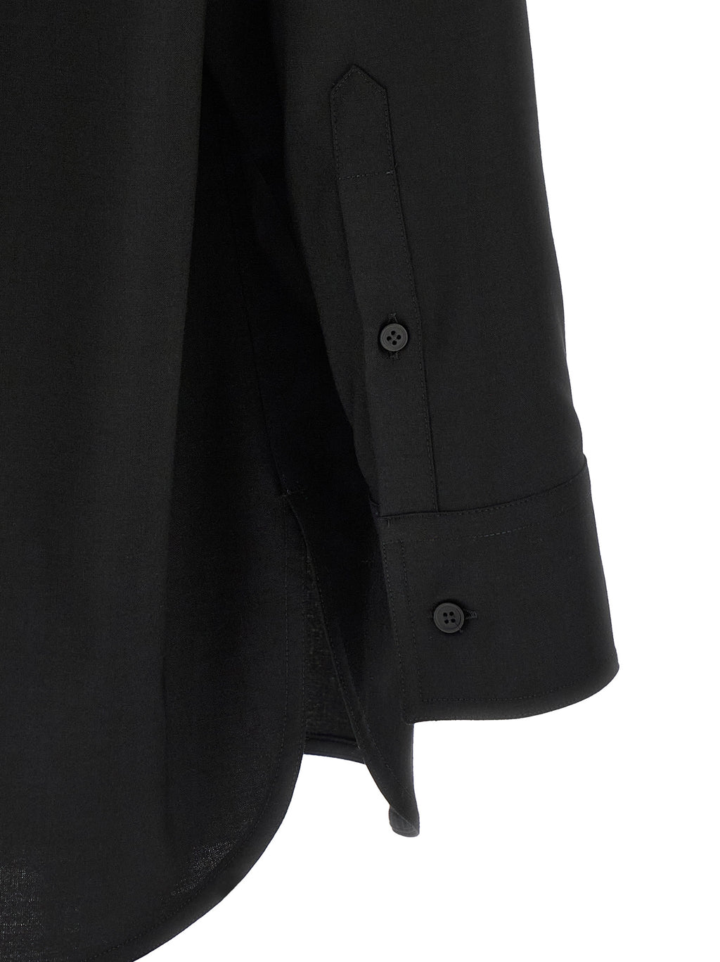 Black Polyester Blouse