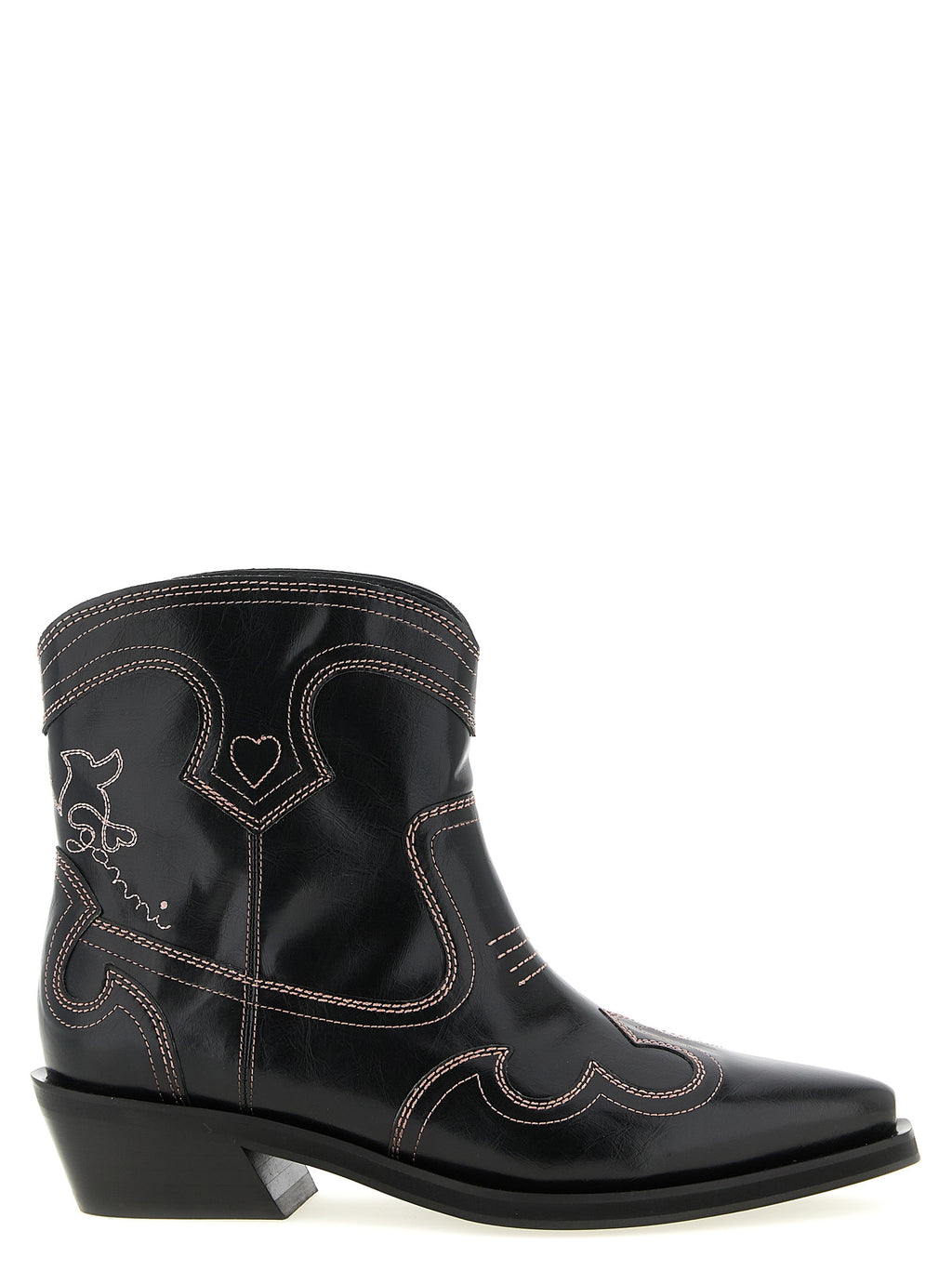 Black Polyethylene Chelsea Boots