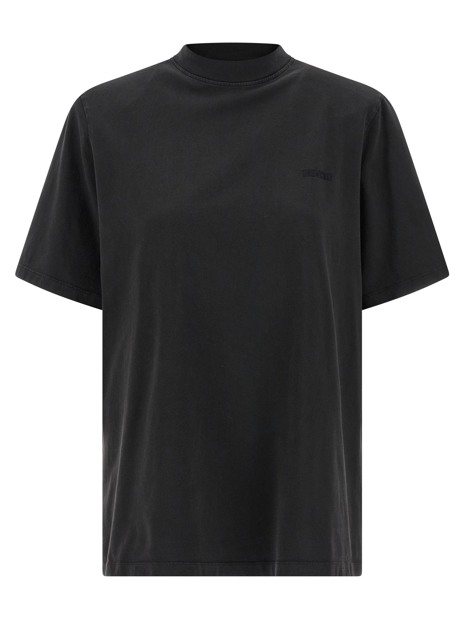 Black Cotton T-Shirt