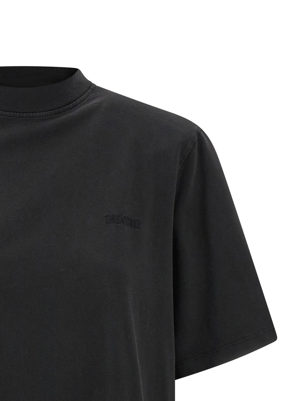 Black Cotton T-Shirt