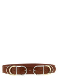 Brown Lamb Leather Regular Belt