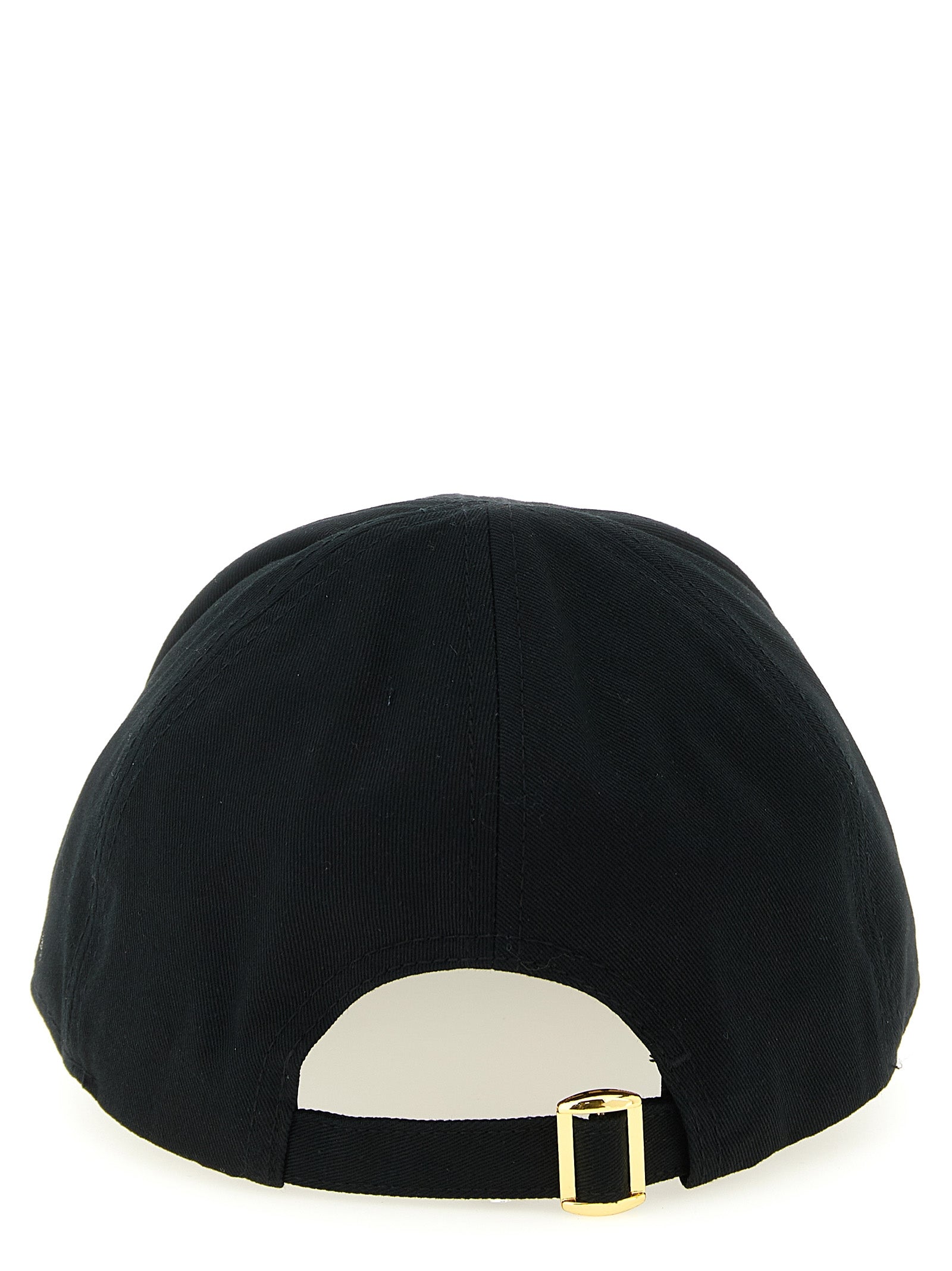 Black Cotton Cap (Baseball Hat)