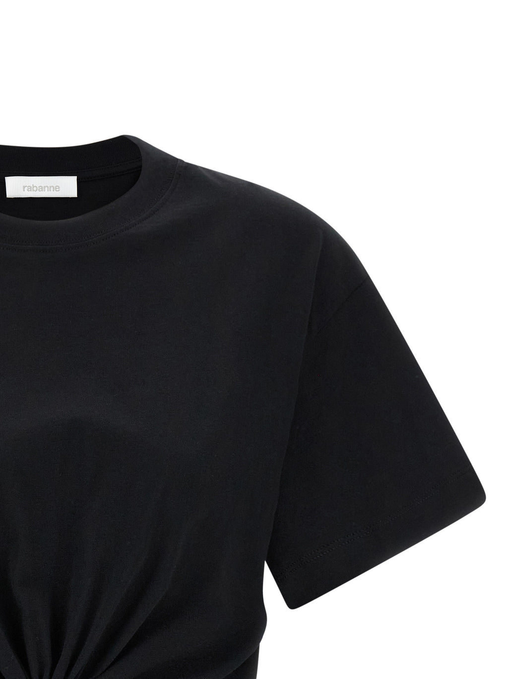 Black Cotton T-Shirt