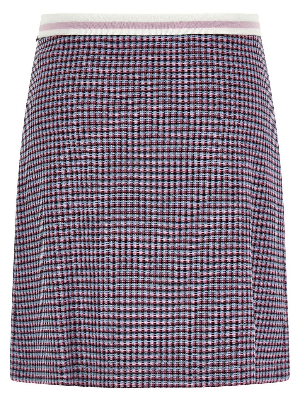 Purple Viscose Long Skirt