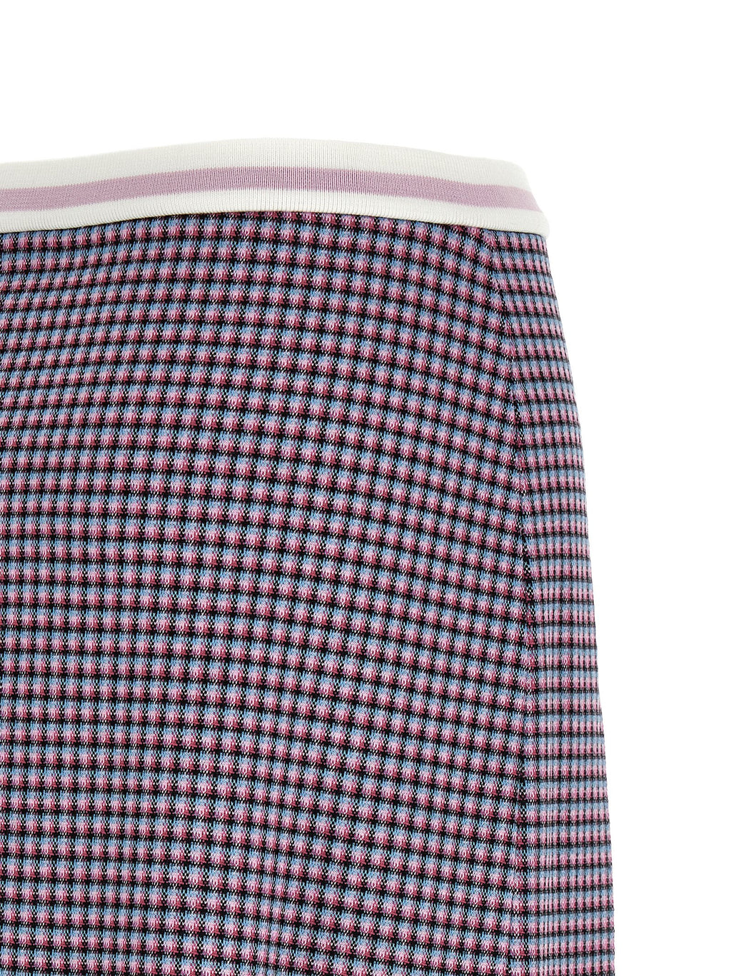 Purple Viscose Long Skirt