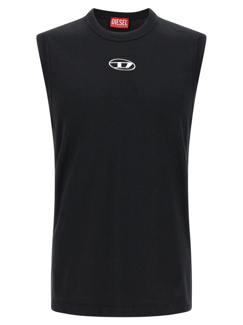 Black Cotton T-Shirt