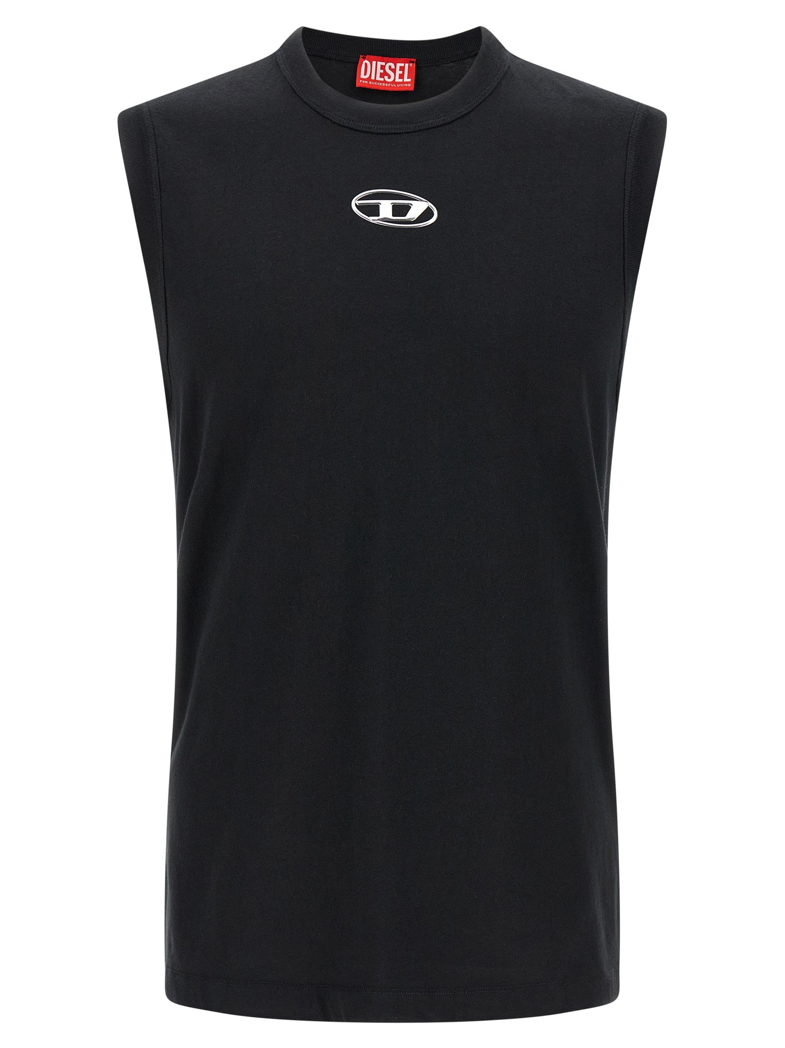 Black Cotton T-Shirt