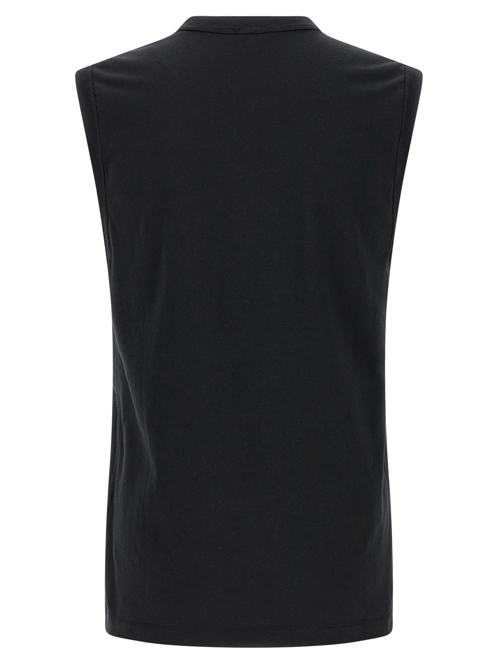 Black Cotton T-Shirt