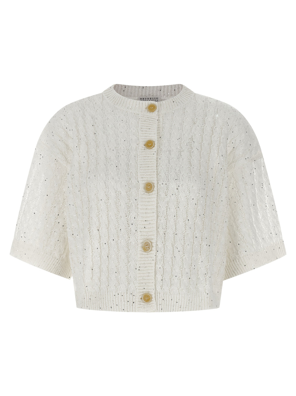 White Linen Cardigan