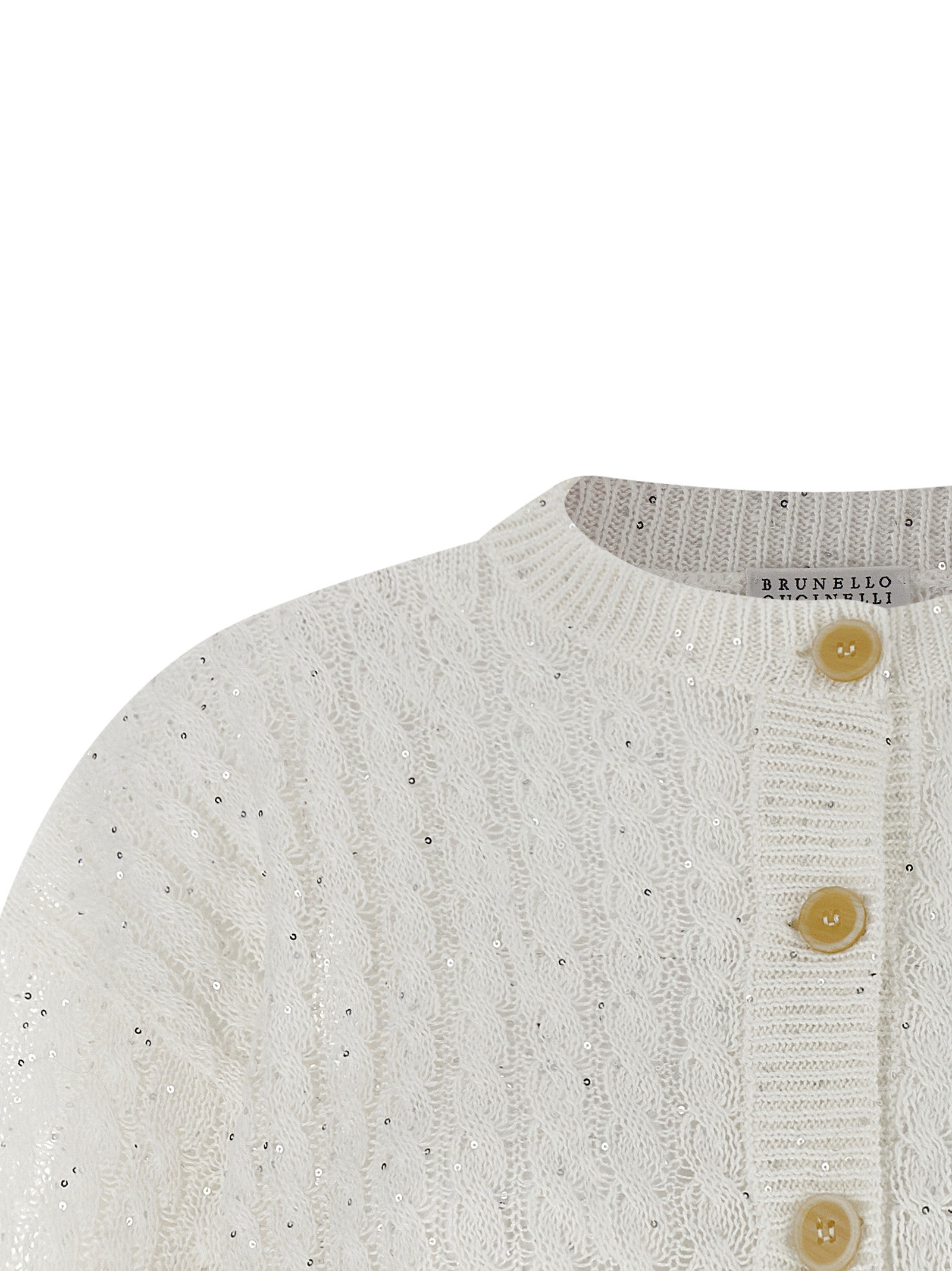 White Linen Cardigan