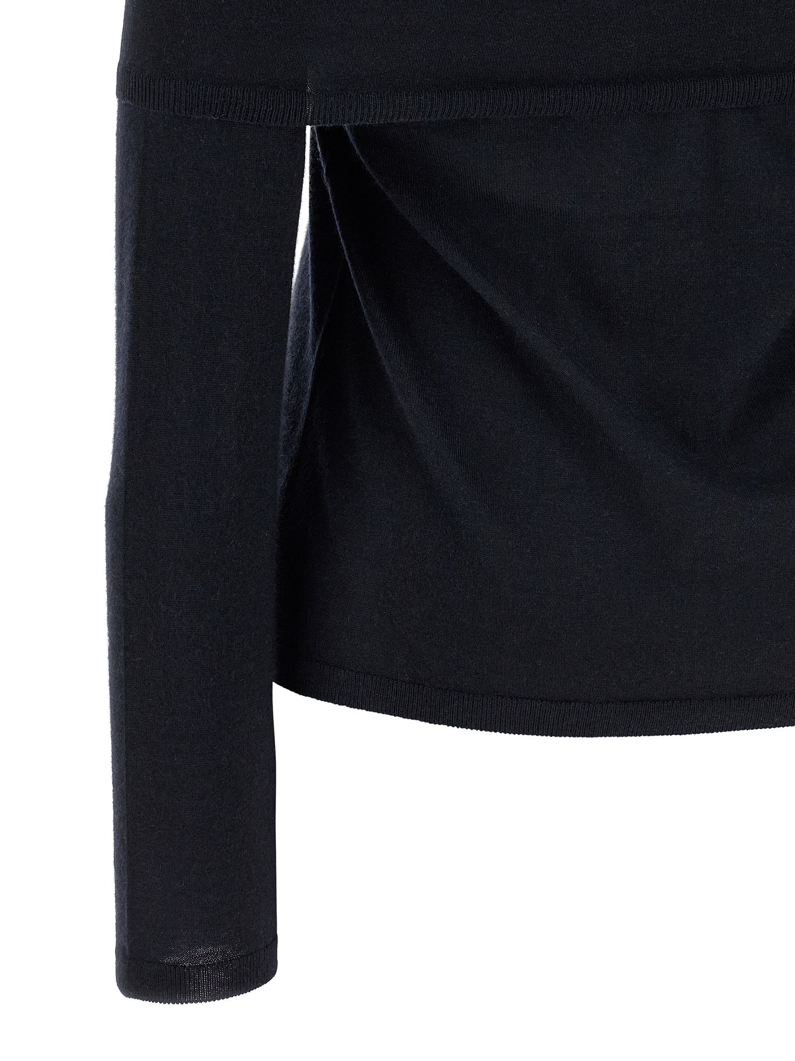 Blue Cashmere Cardigan