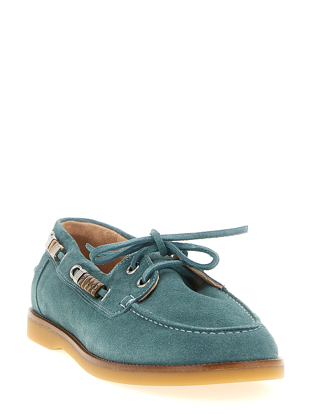 Blue Calfskin Moccassin