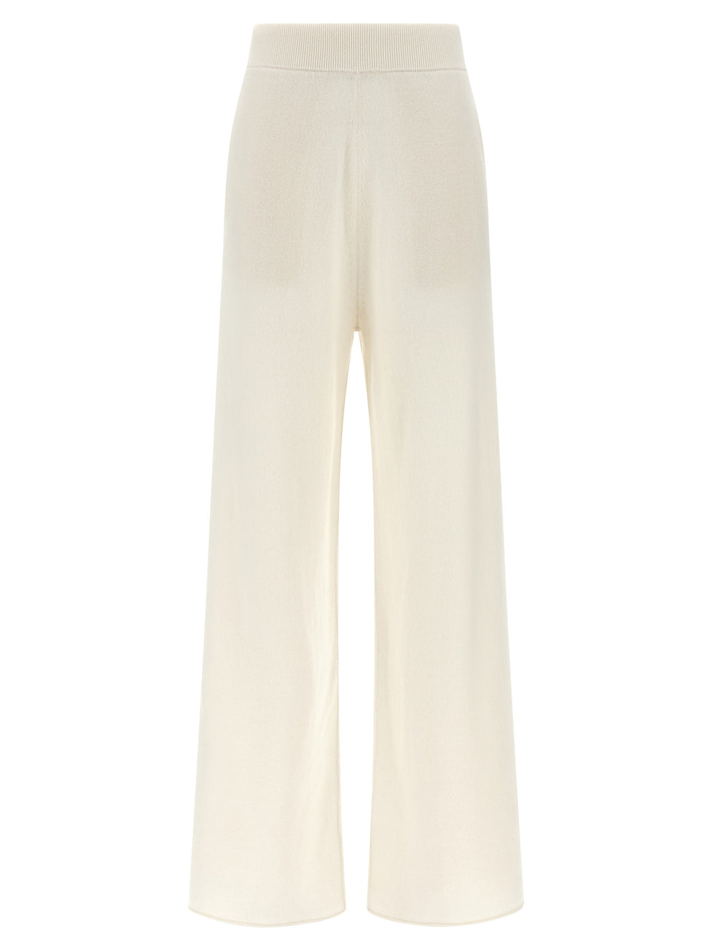 White Cashmere Casual Pants