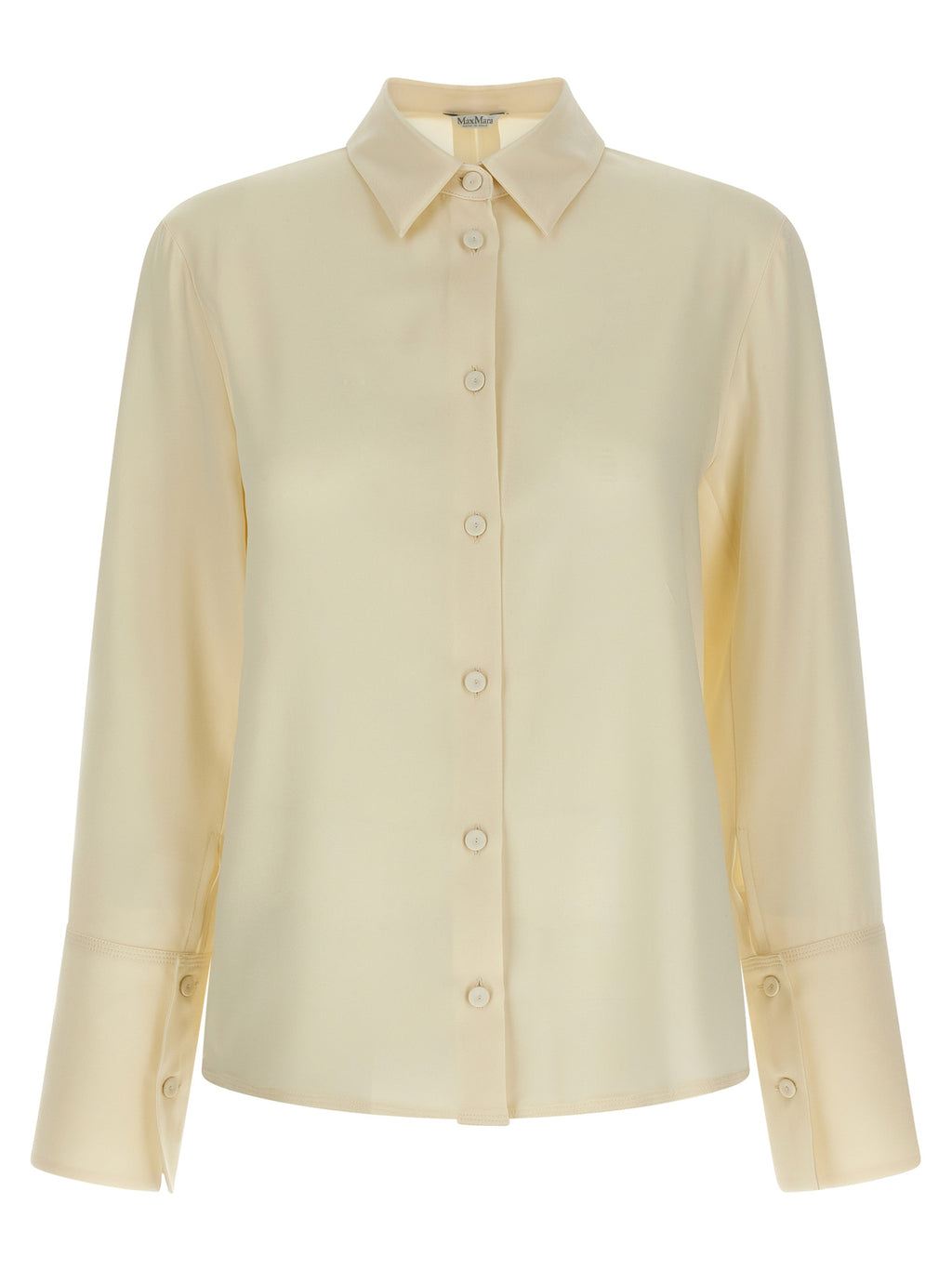 White Silk Blouse