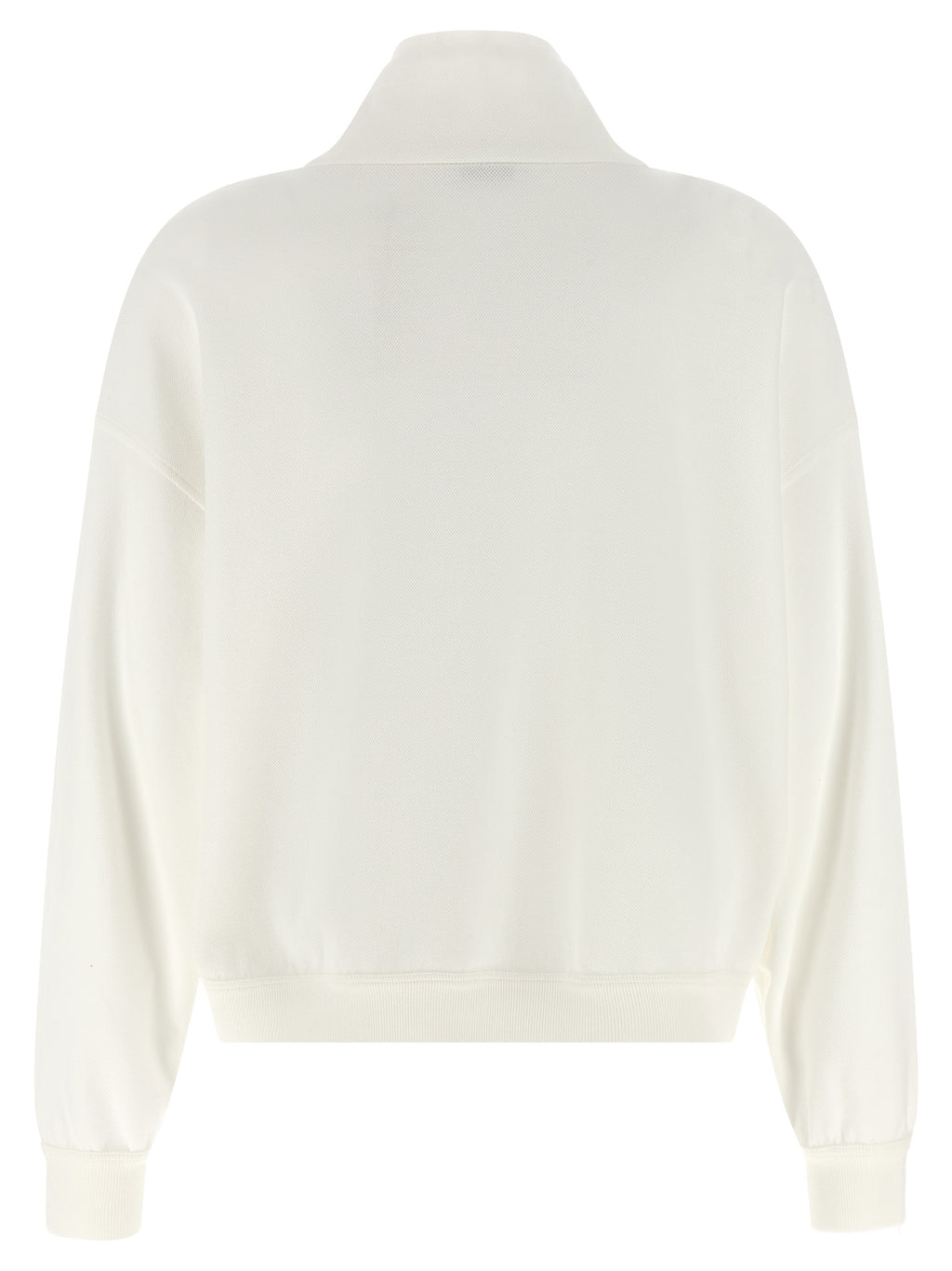 White Cotton Sweatshirt