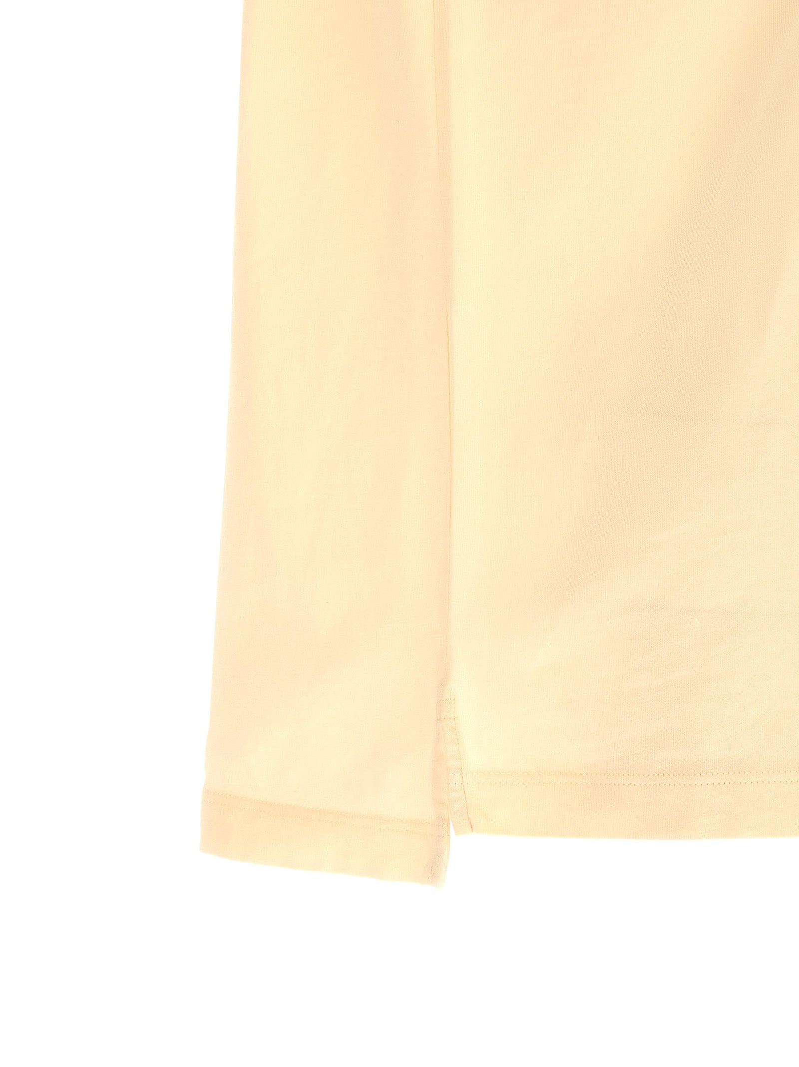 Beige Cotton T-Shirt