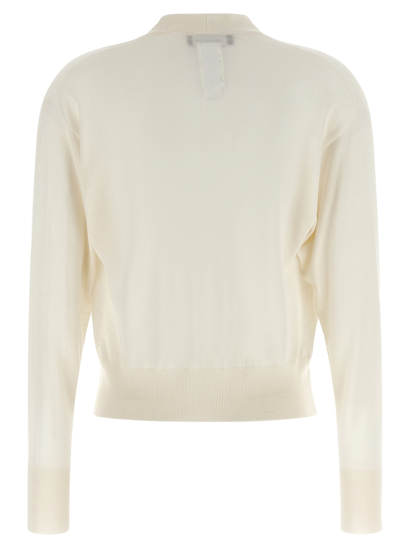 White Cashmere Cardigan
