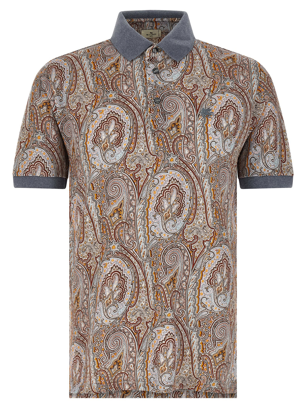 Multicolor Cotton Polo Shirt