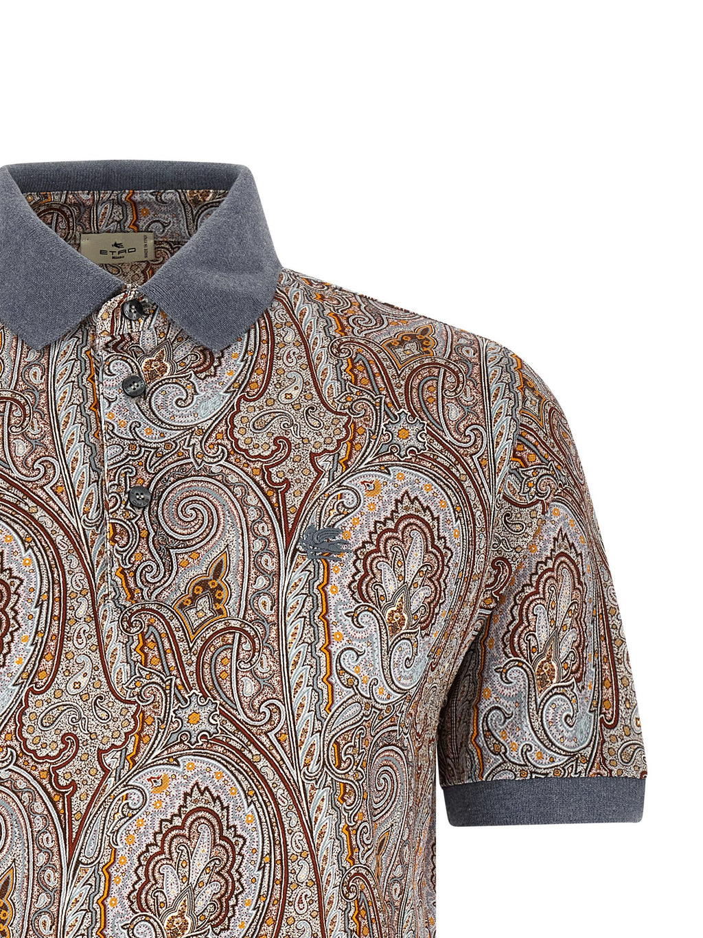 Multicolor Cotton Polo Shirt
