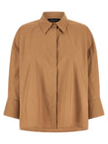Brown Cotton Blouse