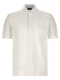 White Cotton Polo Shirt