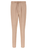Beige Linen Joggers (Workout Pants)