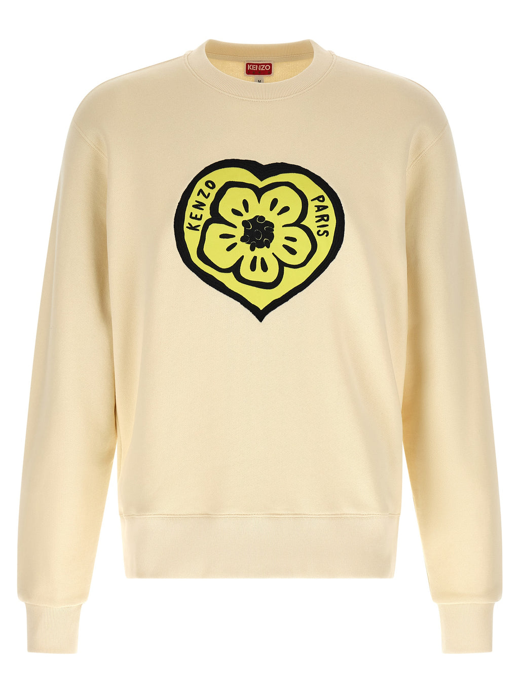 Beige Cotton Sweatshirt