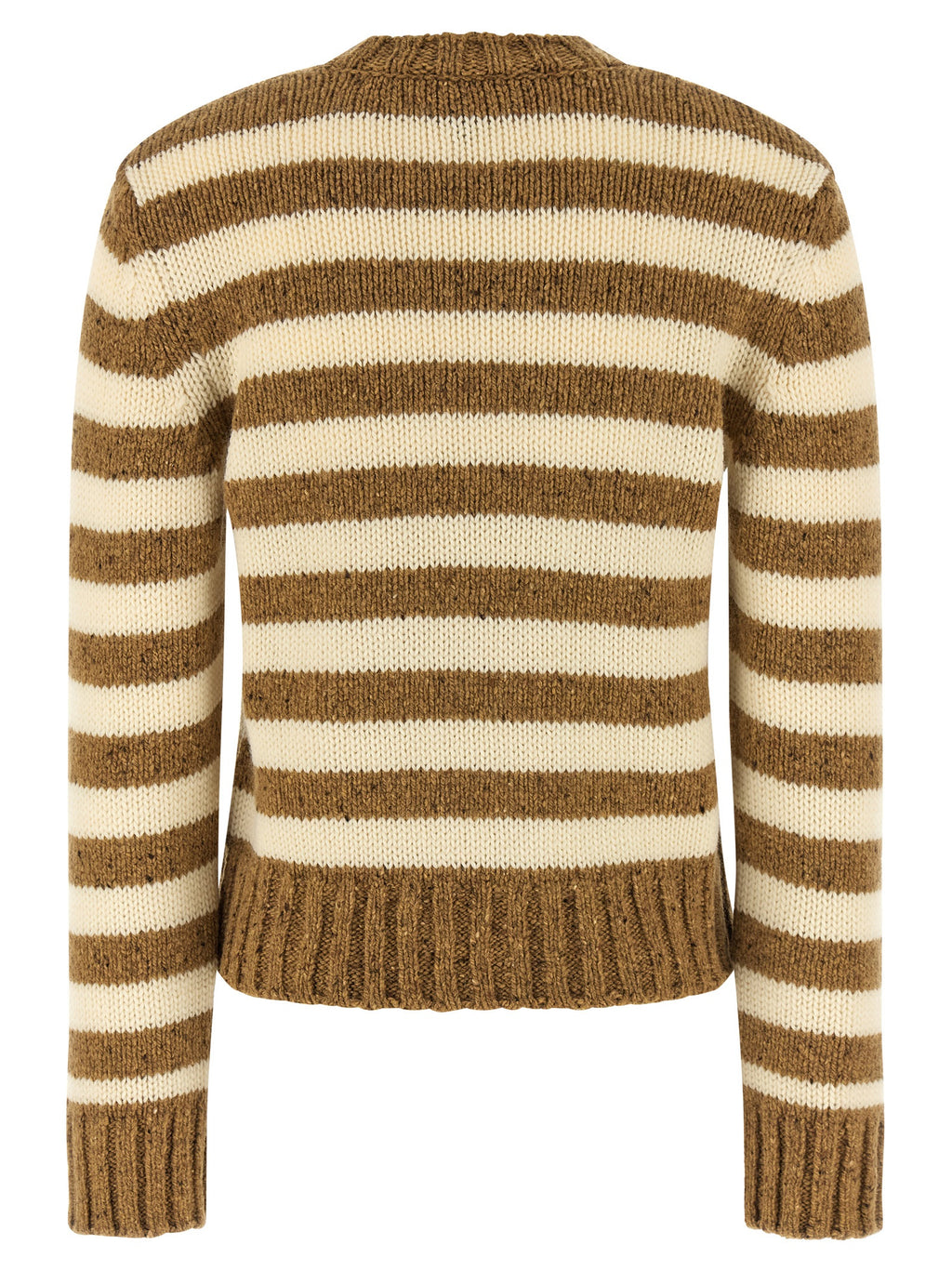 Brown Virgin Wool Cardigan