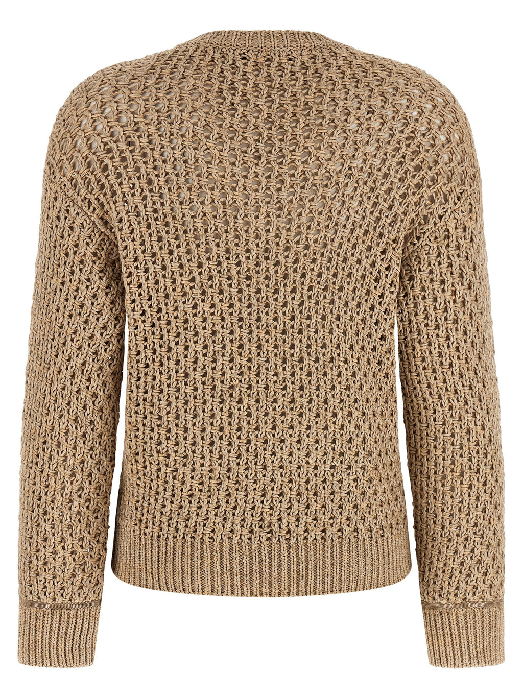 Brown Cotton Cardigan