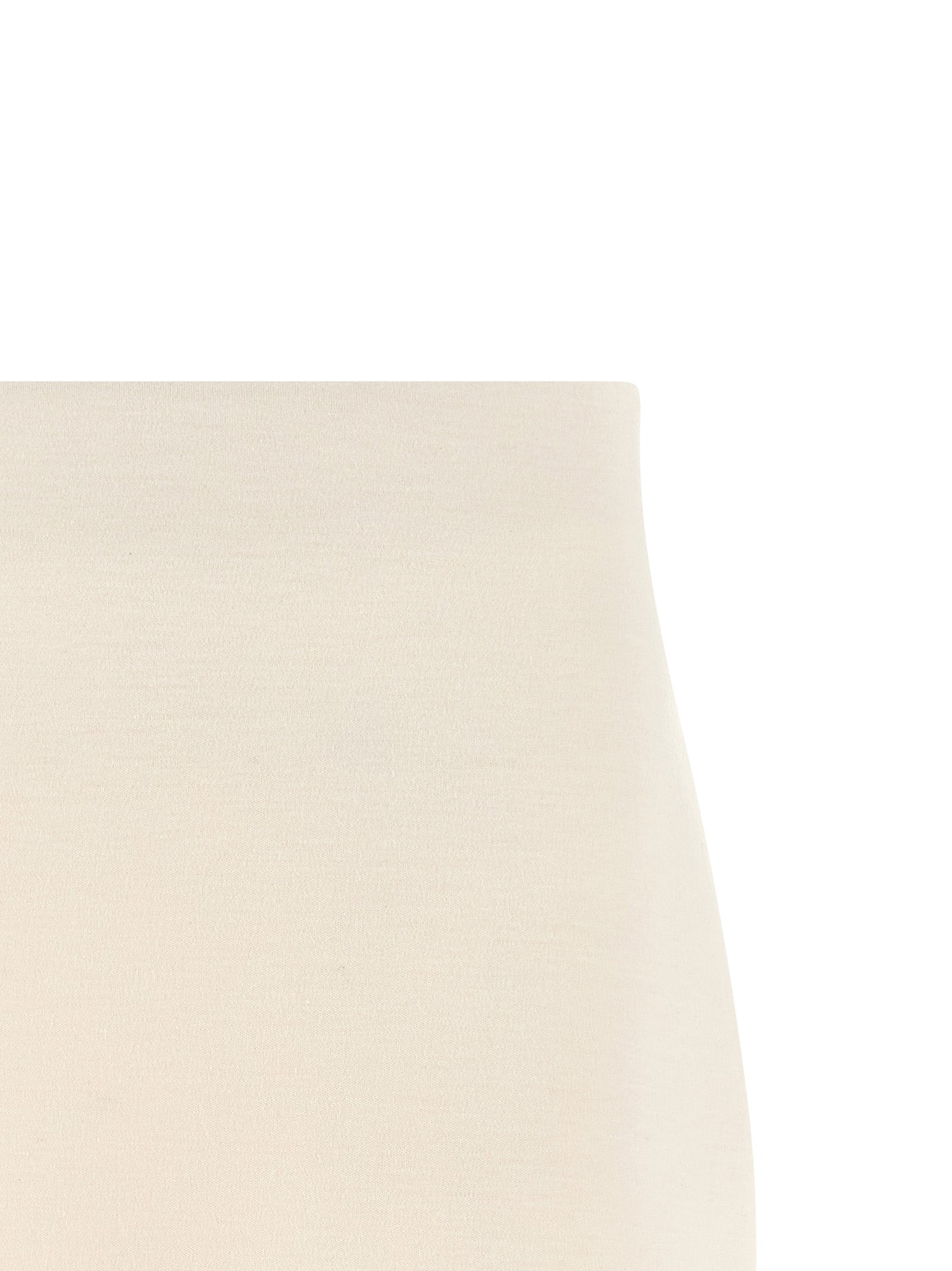 Beige Modal Long Skirt
