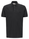 Black Cotton Polo Shirt
