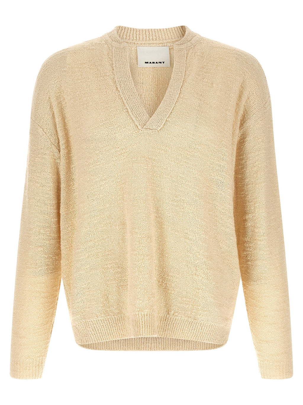 Beige Cotton Cardigan