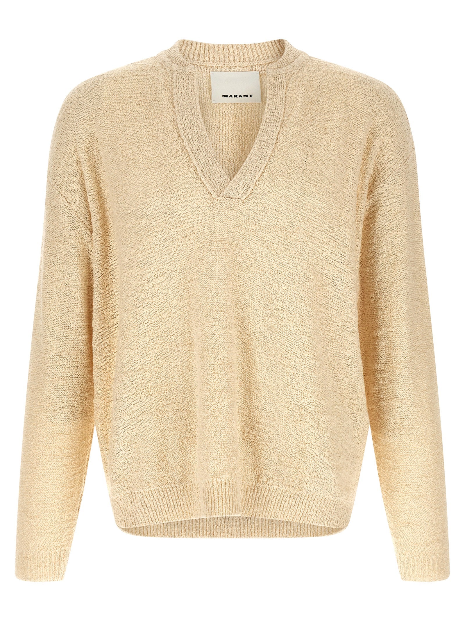 Beige Cotton Cardigan